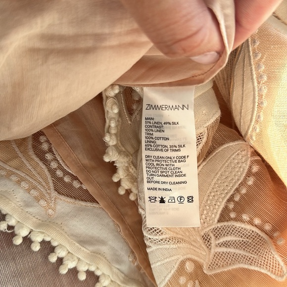 Ultra rare 🦄🔥 Zimmermann Lily Corsage Midi Dress - Picture 10 of 10